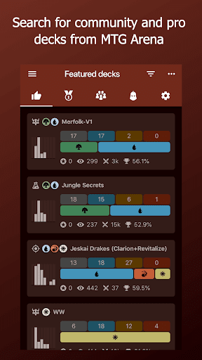 Android application Pro Tool MTGA screenshort