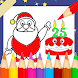 Coloring Santa And Christmas