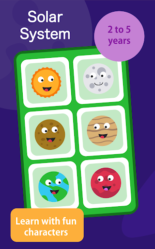 Screenshot of Kids Solar System