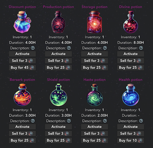 Quantica - space battle