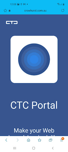 CTC Portal Screen 2