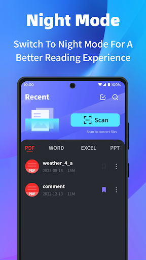 Screenshot of PDF Reader Zone