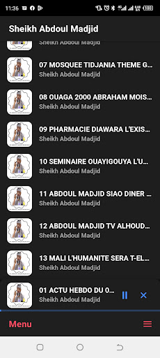 Android application DR ABDOUL MADJID - CONFERENCES screenshort