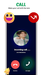 Jungkook Fake Video Call-Chat