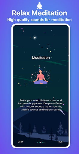 Screenshot of Sleep Sounds - relaxing music