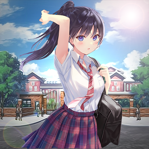 Anime Girl High School Story logo
