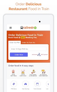 RailRestro-Order Food on Train Screenshot