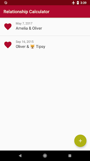 Relationship Calculator