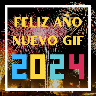 Feliz año nuevo gif 2024 apk