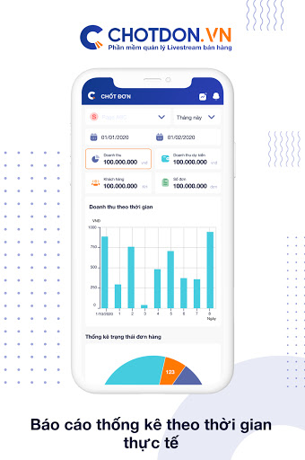 Android application ChotDon screenshort