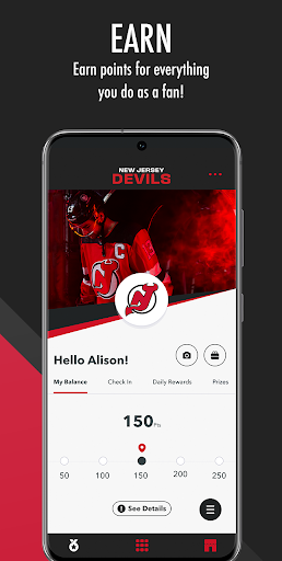 NJ Devils: Black & Red Rewards Screen 3
