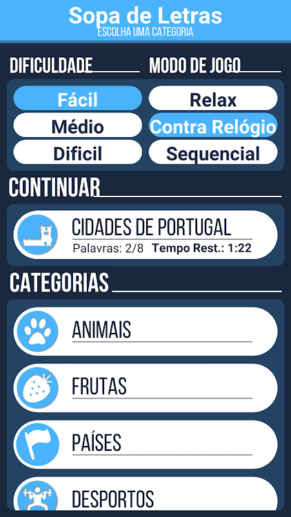 Sopa de Letras em português - 1.0.28 - (Android)