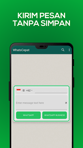 Android application WhatsCepat screenshort