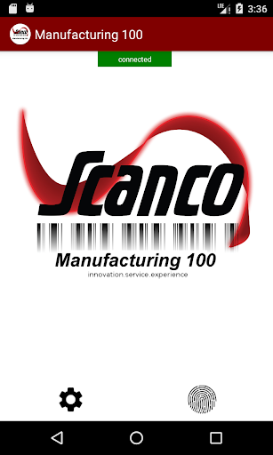 Android application Scanco Manufacturing 100 screenshort