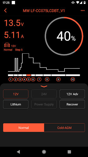 Android application BT Charger 2.0 screenshort