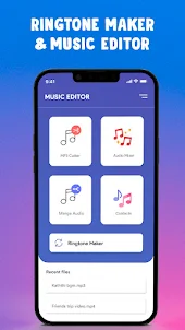 Ringtone Maker & Music Editor