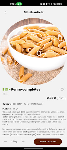 bocally.be - le vrac easy Screen 3