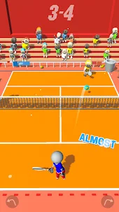 사실상 테니스 게임 스포츠 게임