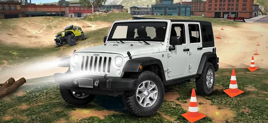 Offroad Jeep Drive: Mud Racing