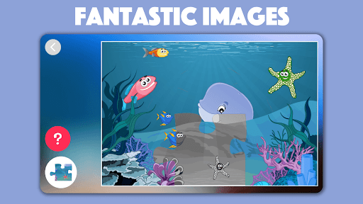 Android application Ocean Fish Jigsaw Puzzles screenshort