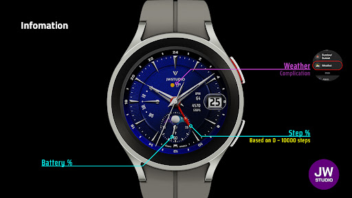 JW089 jwstudio watchface Screen 2