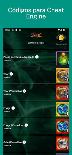 Legend Online Codes Brasil
