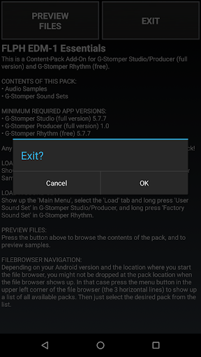 Screenshot of G-Stomper Edm-1 Essentials