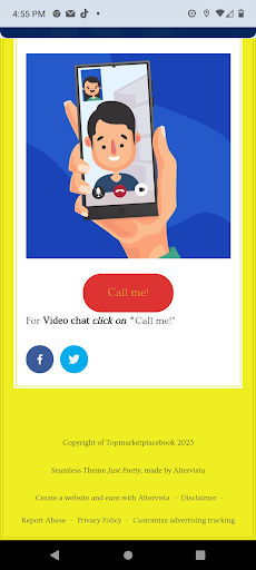 Android application Topmarketplacebook screenshort