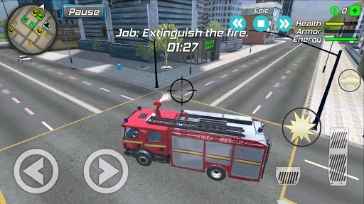 Snow Storm Superhero - Action - games