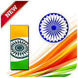 Indian Flag Letter icon