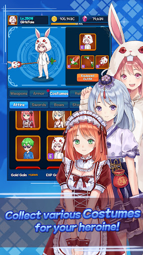 Girls Tale: Idle Action RPG - Simulation - games