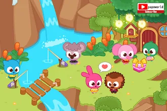Game screenshot Papo Town: Лесные друзья mod apk
