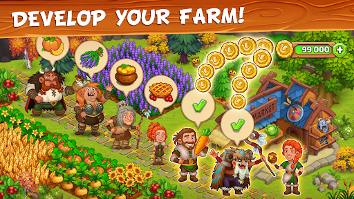Vikings and Dragon Island Farm - Simulation - games