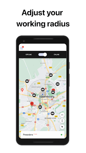 Android application TMS Driver screenshort