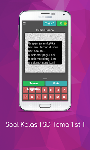 Soal Kelas 1 SD Tema 1 st 1