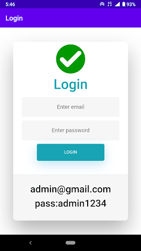Invoice create Screen 2