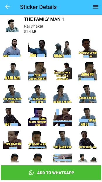Captura 10 The Family Man 2 Stickers For WhatsApp - WASticker android