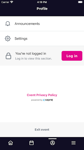 NAWL Events Screen 3