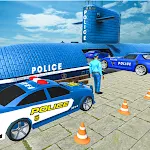 Cover Image of Download US Police Car Transport Games  APK