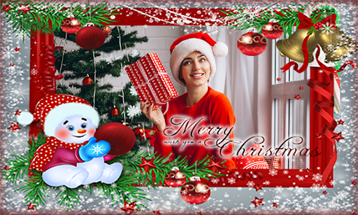 Android application Christmas Photo Frame screenshort