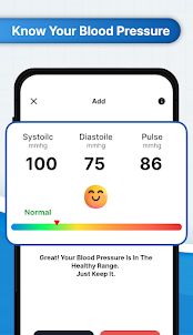 Pressão Arterial: Health App