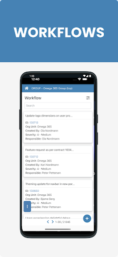 Omega 365 Screen 2