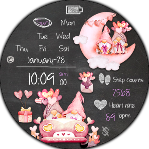 BFF16 - Gnomes Valentine Day logo