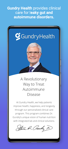 Android application Gundry Health screenshort