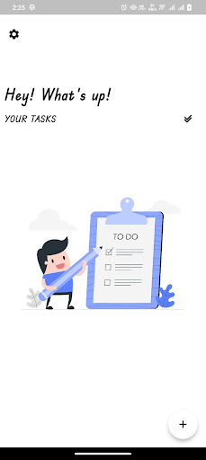 Android application ToDoList screenshort