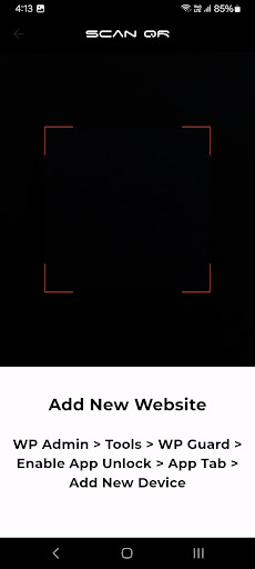 Android application WP Guard screenshort