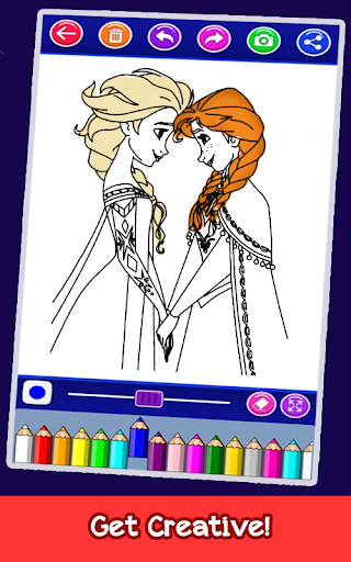 Ice Princess Coloring Pages