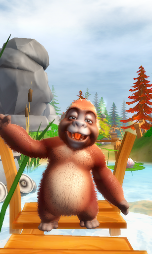 Android application My Talking Gorilla screenshort