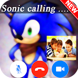 Sonic call video icon