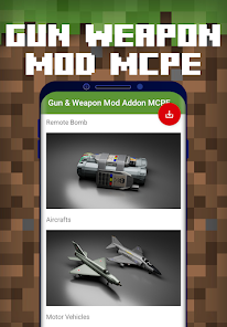 Captura de Pantalla 8 Gun & Weapon Mod Addon MCPE android
